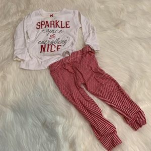 Christmas pajamas - girls - 12 months